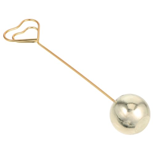 Cabilock Table Top Picture Holder Luxurious Heart Shaped Stand for Weddings Birthdays Anniversaries and Events Compact Design for Space Efficient Dining Decor