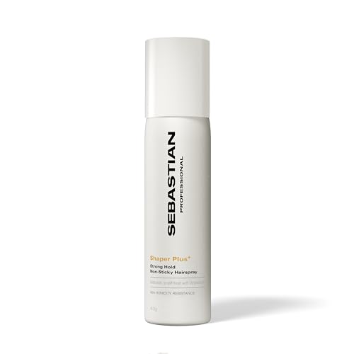 Sebastian Professional Shaper Plus Hairspray, 50% VOC | Humidity Resistant | Non-Sticky & Extra Hold | 1.5 oz