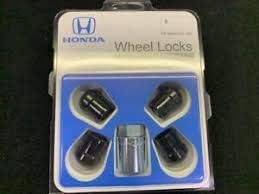 Honda Wheel Locks, Black