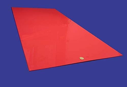 Miniatura 7 de Delrin - Lámina POM de acetal rojo 0.125 pulgadas (18 pulgadas) de grosor x 24 pulgadas de ancho x 48 pulgadas de largo