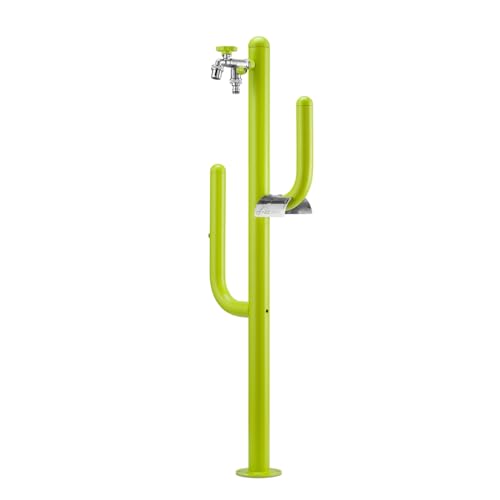 Fontana a colonna Arizona 42/ARZ completa di impianto, doppio rubinetto
