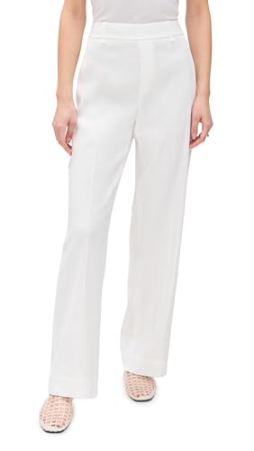 Vince Women's High Rise Pull On Linen Pants