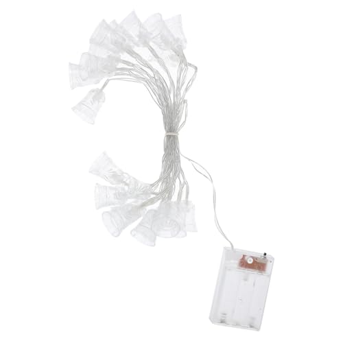 BESTonZON 3m Led Glocken Lichterkette Bunt Led Batteriebetrieben Für Innen Und Außen Kreative Festival-atmosphäre Wetterfest Langlebig Garten Party Weihnachtsdeko