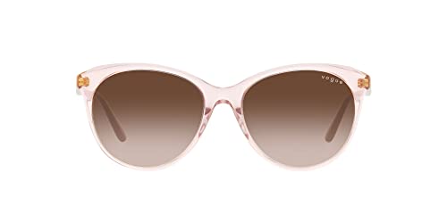 Vogue Eyewear Women's Vo5453sf Low Bridge Fit Round Sunglasses