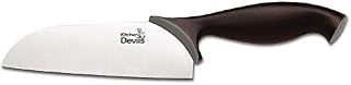 Kitchen Devils S8603014 Control Small Asian Cook's Knife, Stainless Steel, Black, 36.5 x 3.5 x 2.5 cm