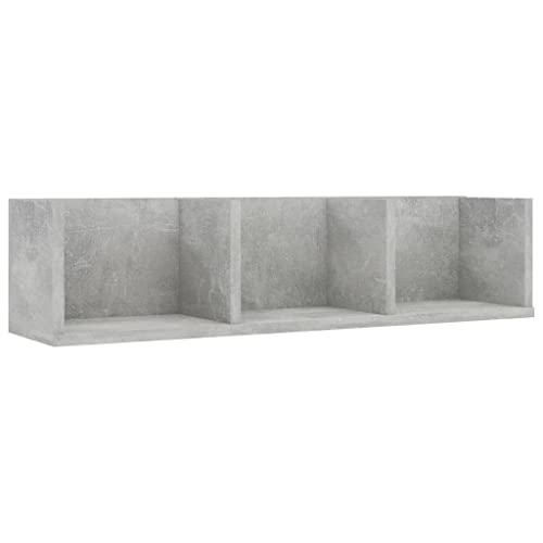 Rangement multimédia et étagère flottante bois pour disques vinyles - 2
