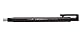 Tombow EH-KUS11 Präzisionsradierer MONO zero nachfüllbar eckige Spitze, 2.5 mm x 5 mm, schwarz