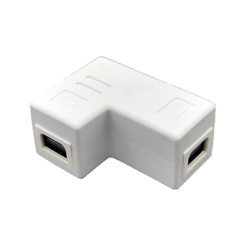 Micro Connectors Mini DisplayPort Coupler Adapter (90 Degree) 5-Pack (G08-MD90FF-5) Cover