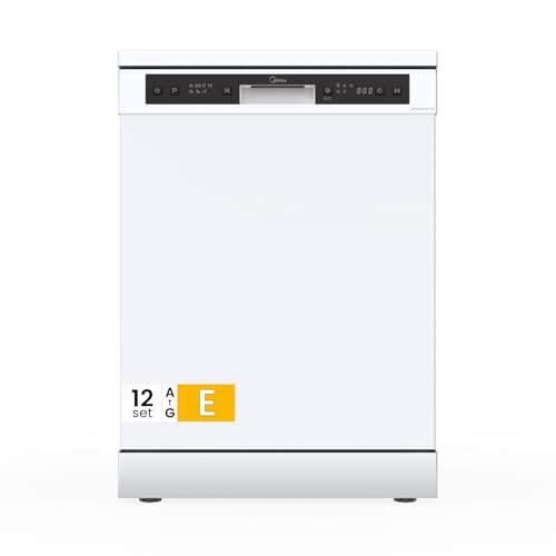 Midea MFD60S120W-HR Lavastoviglie Libera Installazione con 12...