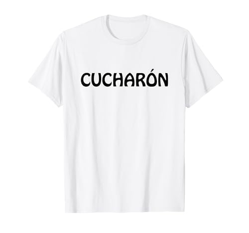 Cuchara grande - Cucharón en el ventilador de la cama - Cucharón Española Camiseta