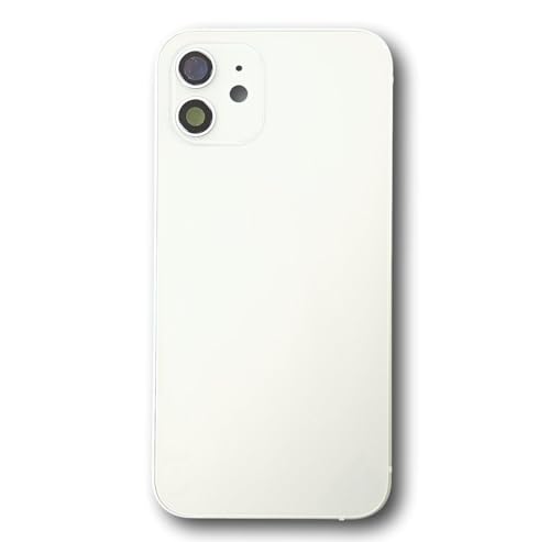Chassis iPhone 12 blanc coque arriere verre tiroir SIM Smartex