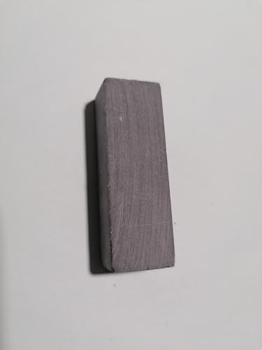 Ardennes Coticule Belgische Brocken blau Premium Naturschleifstein Abziehstein Schärfstein Messerschärfer Wasserstein Rasierschärfe Schärfen Schleifstein Körnung 5000-6000, Größe 60 x 20