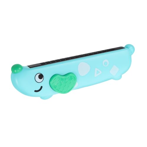 Toyvian 16穴子供用ハーモニカ 製 洗える 携帯便利 音楽 初心者向け 楽器 カートゥンデザイン 音感学習 パーティー記念品
