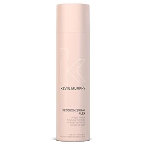 KEVIN.MURPHY SESSION.SPRAY FLEX – Flexible Finishing Hair Spray – For All Hair Types – Lightweight Hold – Humidity Resistant Hair Care – 337 mL / 11.4 fl oz