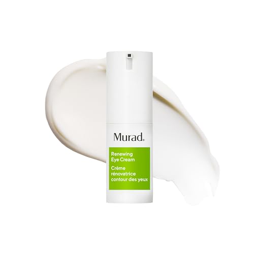 Murad Renewing Eye Cream – Nourishing Retinol & Peptide Formula with Mango Butter & Eye Brightening Complex for Firming, Dark Circle Reduction, Minimizing Wrinkles & Skin Resurgence – 0.5 Fl Oz