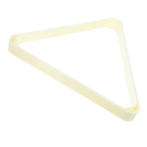 GOOHOCHY Billiard Ball Rack Durable Triangle Storage for Standard Pool Balls Stable Billiards Frame for Setup Reliable Pool Table Accessory
