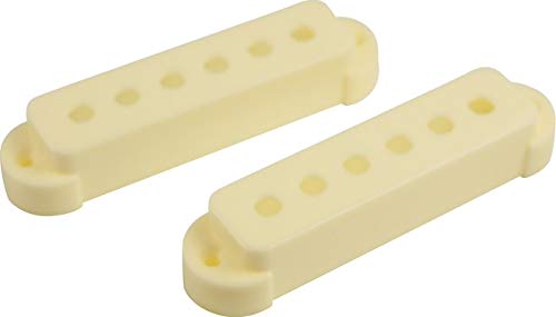 WD MUSIC Replacement Pickup Cover Set Of 2 For Fender Jaguar Antique White WK[ sbNAbvJo[Zbg AeB[NzCg