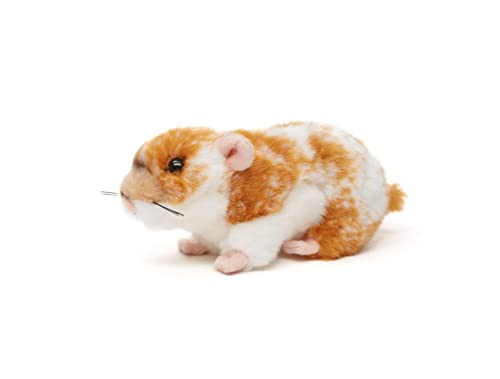 Uni-Toys - Goldhamster, Goldbraun - 18 cm (Länge) – Plüsch-Hamster - Plüschtier, Kuscheltier