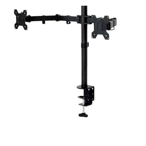 Bras pour double moniteur 10-27 pouces MS02 structure acier