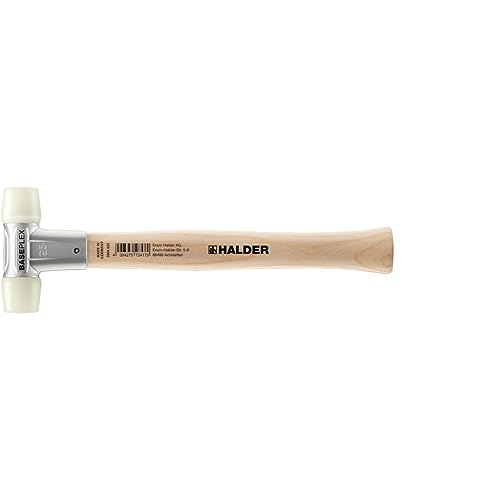 Halder 3908025 25 mm Nylon EH 3908 Baseplex Soft-Face Mallet - Multi-Colour