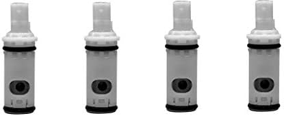 MOEN 1224 Replacement Faucet Cartridge Kit Fits Most Double Handle Moen Faucets and Tub/Showers (4-(Pack))
