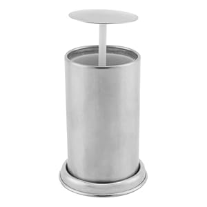 Tandenstokerdoos, tandenstokerdispenser Roestvrijstalen tandenstokerhouder Volledig verzegelde metalen…