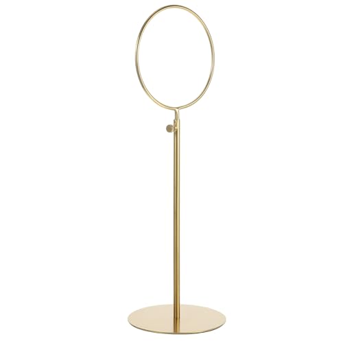 Alipis Stainless Steel Scarf Display Rack Large Scarf Organizer Store Shawls Wraps