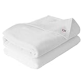 ブルーム 今治タオル バスタオル 2枚セット ベビーカラー ベビータオル 60×120cm 赤ちゃん 新生児 シャーリング生地 日本製 綿100％ (ホワイト)