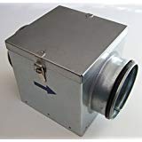 Tapis Filtre Boîte en tôle d'acier VERZ. Avec Filtre G3 DN 100/125/160/200/250/315 mm