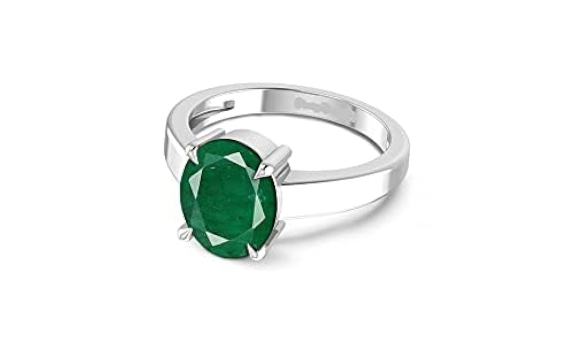 9.25 Ratti Emerald Adjustable Ring, Lab Certified