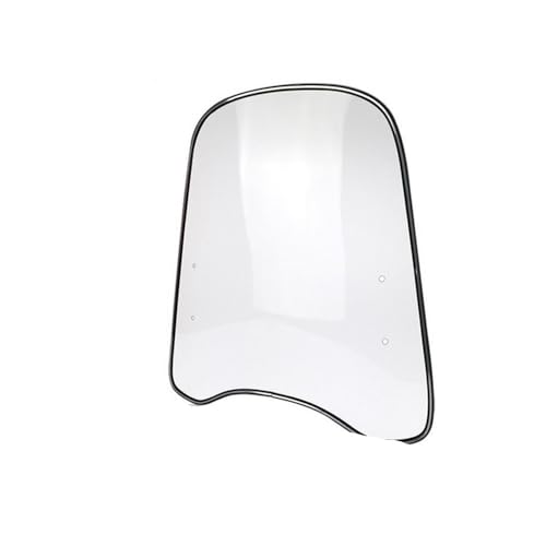 Extension bulle pare-brise moto premium incurvé résistant au vent