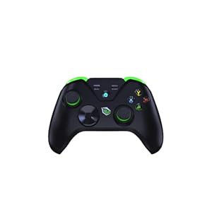 PUSAT Clutch Vibrationsrückmeldung Dual Mod Kabellos (Bluetooth und 2.4 GHz) Gamepad – Schwarz