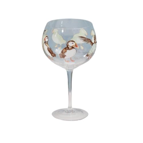 Verre ballon macareux boîte cadeau pour offrir à un passionné de gin