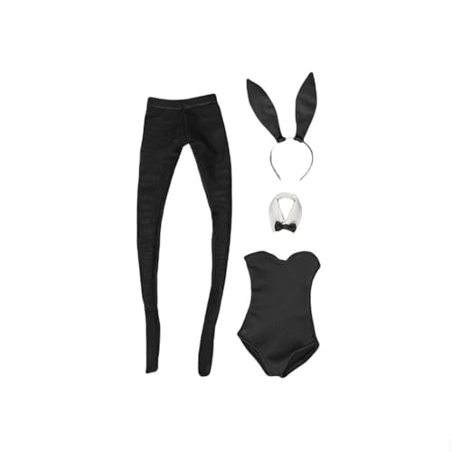 Vêtements militaires 1/6 femme pour shooting photo de figurines TBL 12" noir