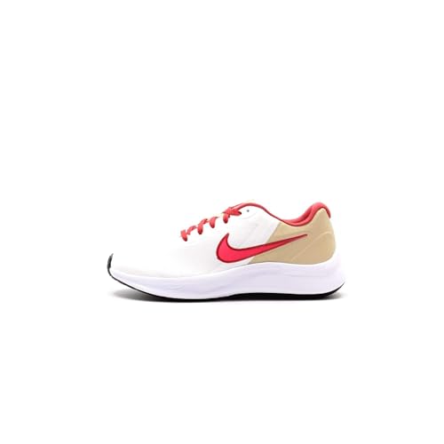 Nike Star Runner 3 Sneaker, SAIL/Bright Crimson-Sesame-Red Clay, 36 EU