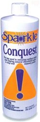 Alden Leeds Sparkle Conquest Quart Liquid Concentrated Stain Remover Conquest for Masonry Swimming Pools - 20,000 Gallons Per Quart - 3070