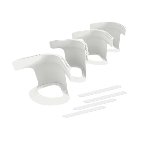 MERIGLARE【2025新登場・4ピース】ロックシートホルダーセット 布団&ベッドシーツクリップ 固定 マットレスストラップロッククリップ 取り付け簡単 ズレ防止 ベッドガード 滑り止めシート すべり止めマット 4個セット 布団ずり落ち防止 軽量 ベッ