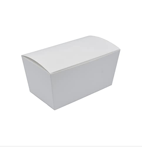 Premium Clay Coated Kraft Paperboard White Non-Window Lock Corner Bakery Box, 9 Length X 5 Width X 4 Height (Case S964 S964 #TOP1