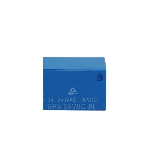 Relais de signal 24V SRS-24VDC-SL à 6 broches 3A pour circuits imprimés lot de 5