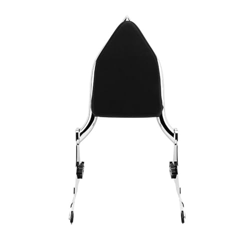 Dossier passager moto amovible 14" noir pour Touring Street Glide 2009-2026