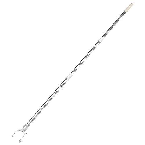 ABOOFAN Adjustable Clothes Rod for Drying Clothes Sturdy Shaped Hook Clothes Pole Home Clothes Fork for Laundry and Drying Needs