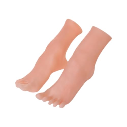 Zialofi Female Mannequin Feet Shoes Stands Practical Socks Tools Jewelry Booties Display Shop Props Home Portable Feet Display Models