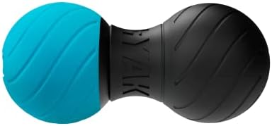 POLARYAK Vibrating Massage Ball - Peanut Massager, Heat Therapy, Lacrosse Ball with Vibrating Foam Roller 3 in 1 Massagers | Roller for Deep Tissue Massage Trigger Point Therapy. Yoggi Ball Lite