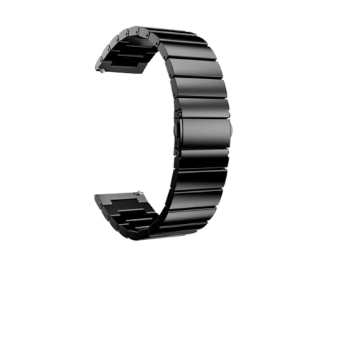 Bracelet en acier inoxydable 22 mm aux finitions brossées haut de gamme