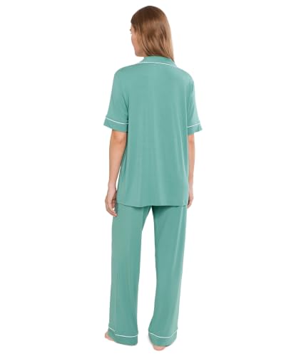 Image of Eberjey Gisele Short Sleeve Pant PJ Set