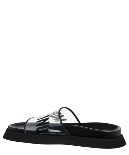 MOSCHINO women slides black 9 US