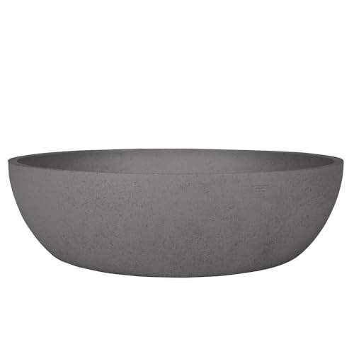 District 70 - Bamboo Dog Bowl - Grey - Large