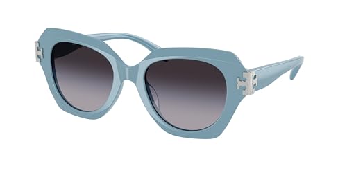 Sunglasses in Blue - Grey Gradient by Tory Burch