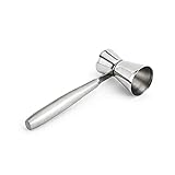 Houdini H4-013204T Double Jigger Cocktail Accessory, 7.5 inches, Stainless Steel