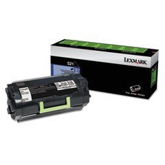 Toner 52D1000 LEX-521 noir pour éviter les pannes d'encre sur 6000 pages